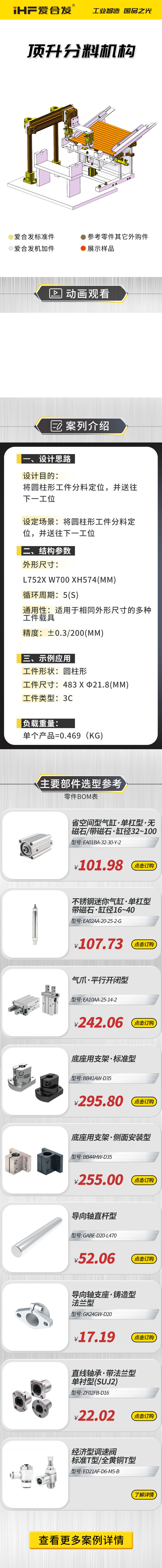 愛合發(fā)案例剖析：頂升分料機(jī)構(gòu)！